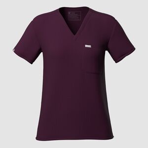 One pocket scrub top
